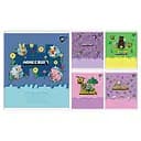 Зошити учнівські 12 аркушів лінія Yes Minecraft Spring, 25 шт. в упаковці