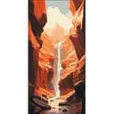 Картина за номерами Art Craft Каньйон 40х80 см (11567-AC)