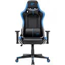 Геймерское кресло GT Racer черное с синим (X-2528 Black/Blue)