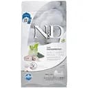 Сухой корм для собак мелких пород с белой шерстью Farmina N and D White с сибасой, спирулиной и фенхелем 2 кг