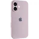 Чохол Epik Silicone Case Full Camera Protective AA для Apple iPhone 16, 6.1 Рожевий/Chalk Pink
