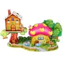 3D Пазл UFT Mini Zilipoo Грибний будиночок з живою рослиною (M-001)