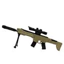 Автомат YX 001-1, 9 круглих куль, 4 снаряди на присосках, аксесуари, на аркуші