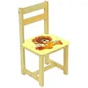 Дитячий стільчик Мася Лев 4044 жовтий