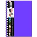 Блокнот А5 Апельсин Б-БП5-40 пружина збоку 40 аркушів фіолетовий