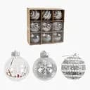 Новорічні прикраси 9 штук C67517