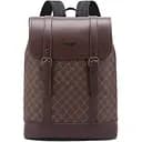 Повседневный женский рюкзак Justpack из экокожи 29х43х13 см коричневый (JP60)