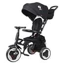 Дитячий складний триколісний велосипед Qplay Rito + Eva чорний (S380-8Black)