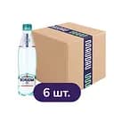 Упаковка мінеральної води Borjomi лікувально-столова сильногазована 0.5 л х 6 шт.