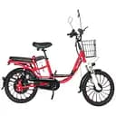 Електровелосипед Minako V4 PRO двомісний 800W/60V/24Ah із заднім амортизатором червоний