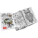 Комплект креативного творчества Danko Toys Раскраска Антистресс с фломастерами Белый (RA-01-01)