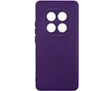 Чохол TPU Getman Liquid Silk Full Camera для Xiaomi Redmi Note 14 Pro 5G Темно фіолетовий / Dark Purple