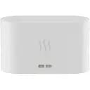 Зволожувач повітря Kinscoter портативний аромадифузор електричний з ефектом полум'я білий (DQ-701)