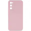 Чохол Silicone Cover Lakshmi Full Camera (AAA) для Samsung Galaxy S20 FE Рожевий / Pink Sand