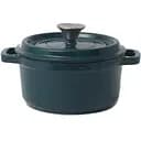 Чугунная кастрюля Nois Tierra, 20 см, 2,3 л, бирюзовая (564447)