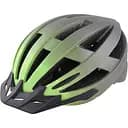 Велосипедный шлем Grey's М черно-зеленый матовый
