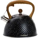 Чайник Haus Roland со свистком 3 л черный