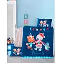 Комплект постельного белья LightHouse Bebek Winter, ранфорс, детский, 150х100 см, синий (2200000035233)