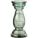 Свічник J-line скляний фігурний 28 см зелений (12082)