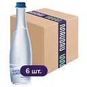 Упаковка мінеральної води Карпатська Джерельна сильногазована 3 л (0.5 л х 6 шт.) скло