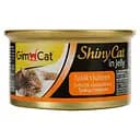Вологий корм для котів GimCat ShinyCat in Jelly, з тунцем та куркою 70 г