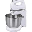 Стационарный электрический ручной миксер Grunhelm GRM662W 500 Вт кухонный с насадками
