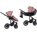 Універсальна коляска 2 в 1 Anex M-Type mt-04Q mocco, рожева з чорним (24621)