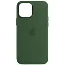Чохол Epik Silicone case AAA with Magsafe для Apple iPhone 13 Pro 6.1 Зелений/Clover