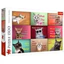 Пазл Trefl Балакучі котики колаж 1500 ел. (26212)