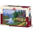 Пазл Art Puzzle Деревня у озера 1500 эл. (5371)