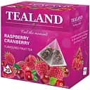 Чай фруктовый Tealand Aspber&Cranberry, малина и клюква, в пирамидках, 40 г