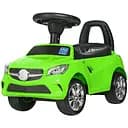 Каталка-штовхач Bambi M 3147C: Музичний автомобіль для маленьких гонщиків, зелений