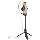 Тримач з кільцевим освітленням Hoco LV03 Showfull fill light live broadcast