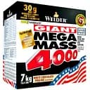 Гейнер Weider Mega Mass 4000 Ваниль 7 кг