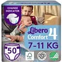Подгузники Libero Comfort 4 (7-11 кг), 50 шт. (84010)