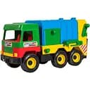 Машинка Tigres Middle Truck Мусоровоз 42 см зеленая с синим (39224)