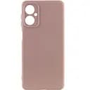 Чохол TPU GETMAN Liquid Silk Full Camera для Motorola Moto G14 Рожевий / Pink Sand
