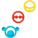 Набір прорізувачів Moluk Nigi Nagi Nogi, яскраві кольори, 3 шт. (43400)