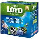 Чай фруктовий Loyd Blackberry&Blueberry зі смаком ожини та чорниці 40 г (20 шт. х 2 г)