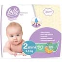 Підгузки Lolly Premium Soft Mini 2 (3-5 кг), 34 шт.