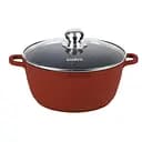 Кастрюля из алюминия Heinner Calabria со стеклянной крышкой (HR-JLG-C22CR)