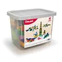 Конструктор Спецтехника/Аэродром/Ферма/Ранчо, 252 детали, в контейнере для хранения, Фламинго, 013999/03