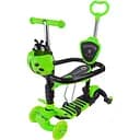 Самокат детский Bambi Scooter Children's 3-х колесный 3 в 1 SC2501 (Green) светящиеся колеса зеленый