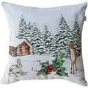 Наволочка гобеленовая Прованс Squirrel зайчатка с оленем 45 x 45 см (41927)