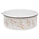 Контейнер эмалированный Infinity Marbel White, 0,7 л, белый (6785196)