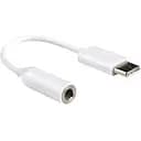 Перехідник Type-C to 3.5 мм аудіо адаптер гніздо штекер