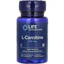 Аминокислота L-Карнитин Life Extension 500 мг 30 вегетарианских капсул