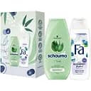 Набір Herbal & Blueberry: Шампунь Schauma 7 Трав 250 мл + Крем-гель для душу Fa Yoghurt Blueberry 250 мл