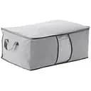 Коробка-органайзер Stenson складная для хранения вещей 46х28х48 см серая (25878)
