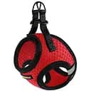 Шлейка для собак Bronzedog Mesh Vest, размер 4XS, 20х24 см, красная